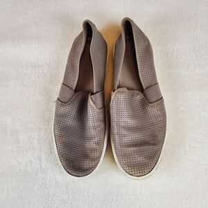 Vince Gray Slip On Shoes Size 6
